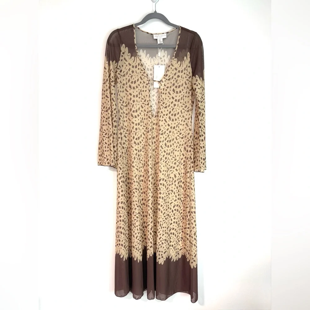 Caroline Constas Mesh Beach Cover Up - Picture 3 of 4